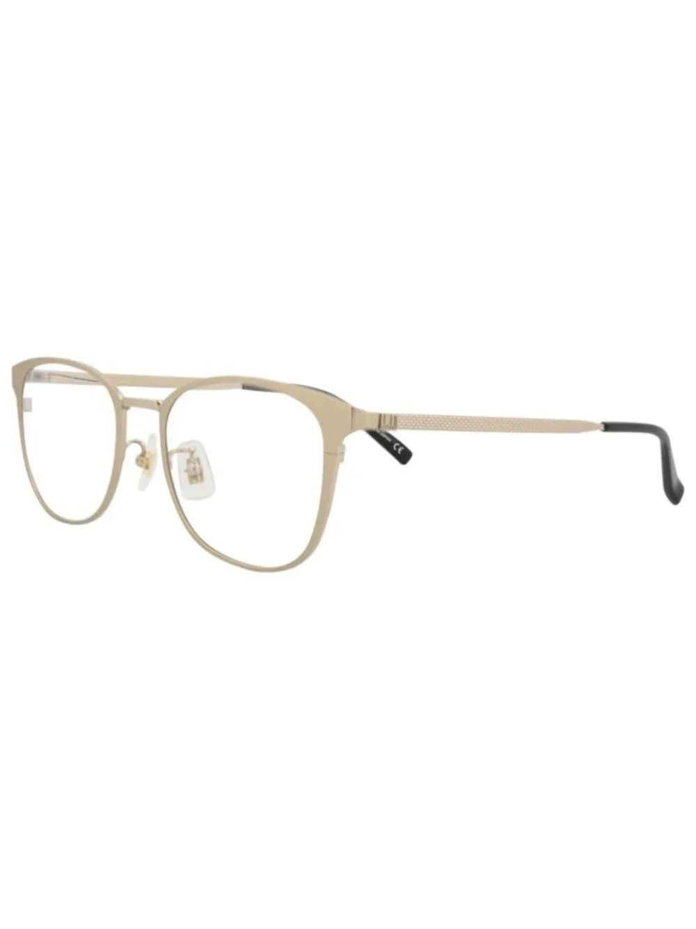 New Dunhill Women's Eyeglasses Round Oval Titanium Frame Mens Gold Gold